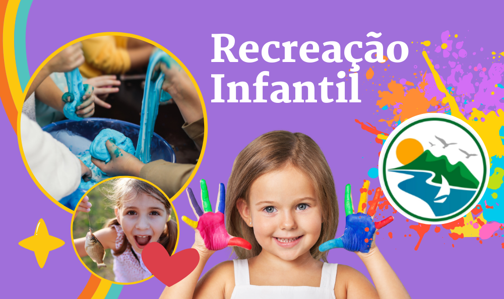 Recreação Infantil Todos os Dias no Hotel Rio de Pedras! 🎉