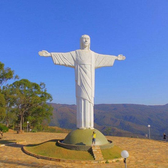 Pontos Turísticos - Morro do Cristo - Hotel - Rio de Pedras - Itabirito - Minas Gerais - 550x550 - 89porc